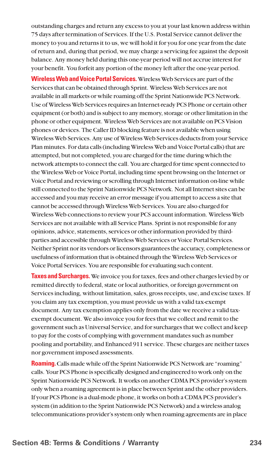 Sanyo PCS VISION RL-4920 User Manual | Page 246 / 258