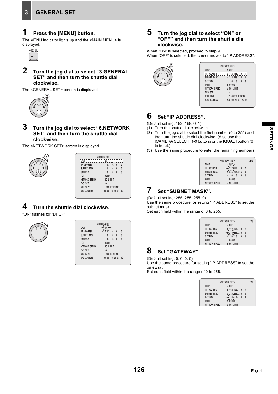 Sanyo DSR-5716P User Manual | Page 127 / 236