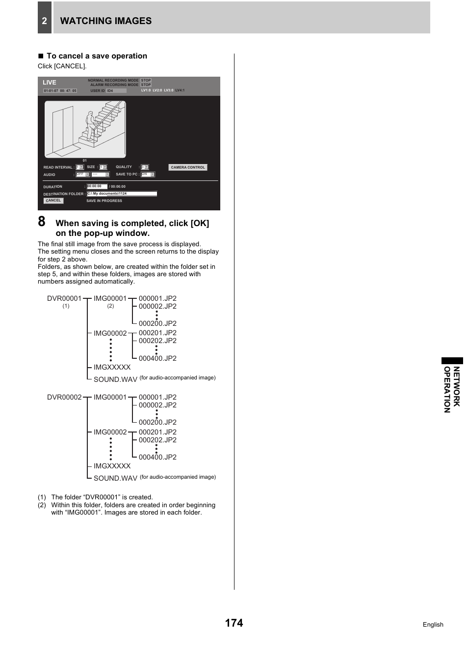 Watching images 2 | Sanyo DSR-5716P User Manual | Page 175 / 236