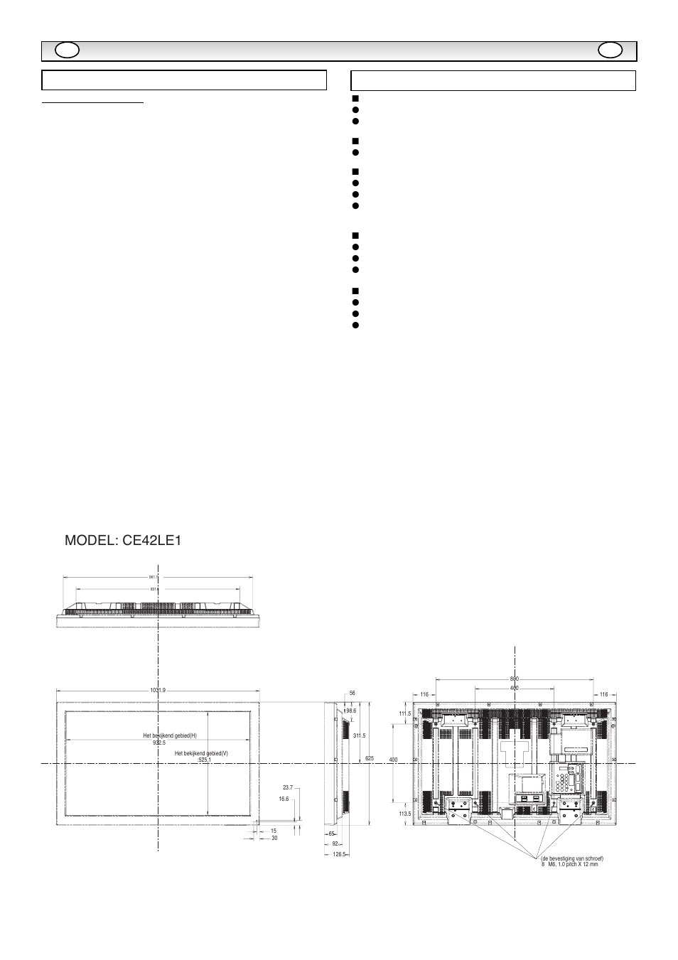 Tips, Model: ce42le1 | Sanyo CE42LE1 User Manual | Page 40 / 64