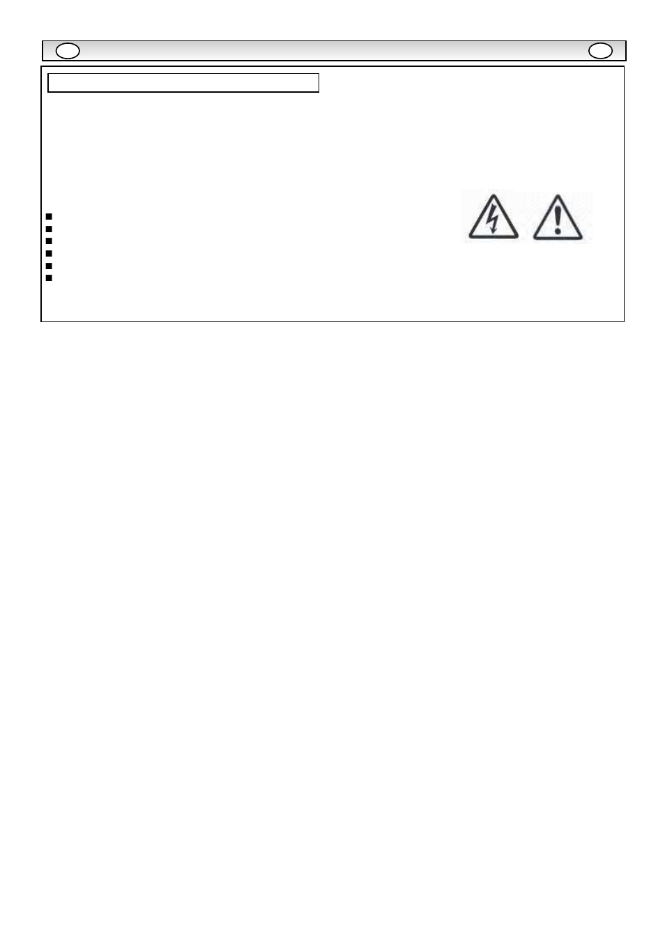 Precauzioni di sicurezza, Manutenzione | Sanyo CE42LE1 User Manual | Page 43 / 64