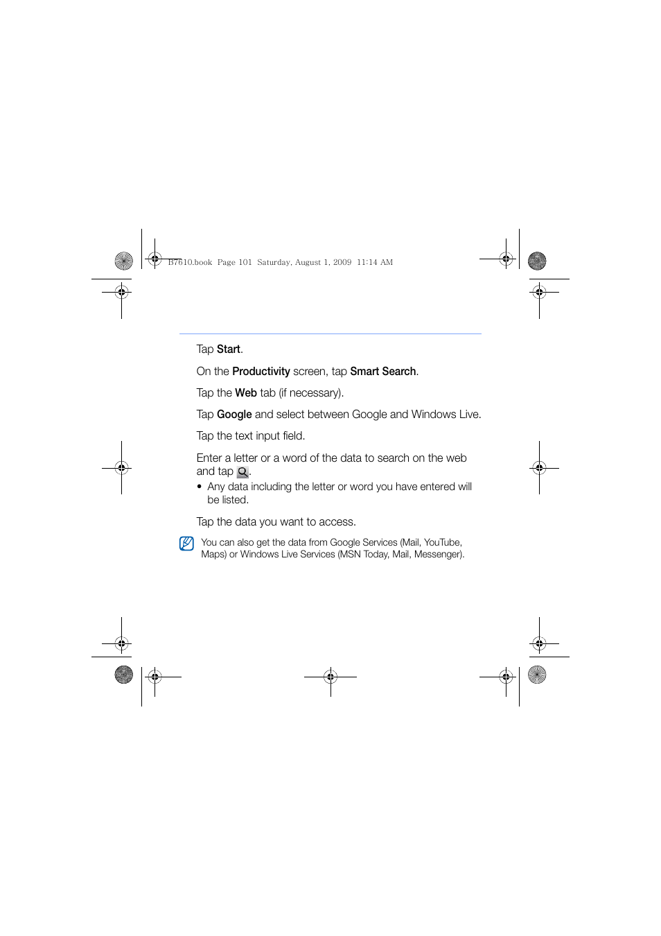 Search on the web | Sanyo GH68-24473A User Manual | Page 102 / 158