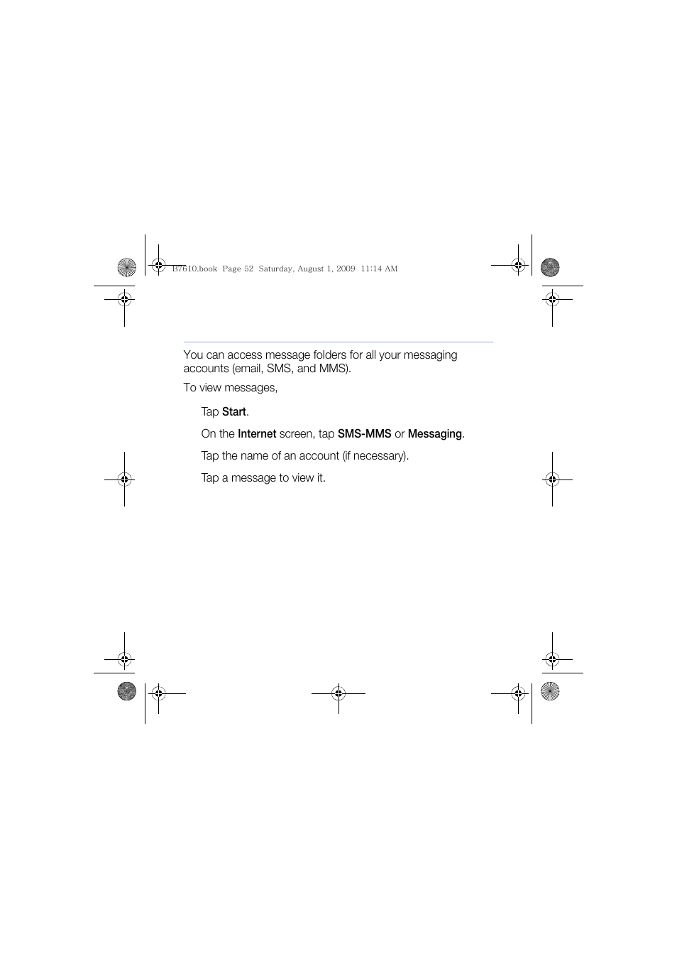 View messages | Sanyo GH68-24473A User Manual | Page 53 / 158