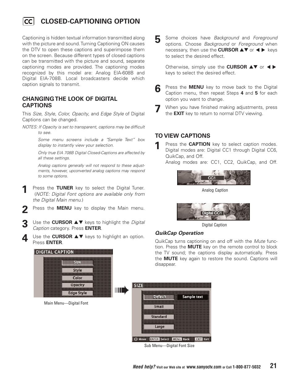 Sanyo HT32744 User Manual | Page 21 / 62