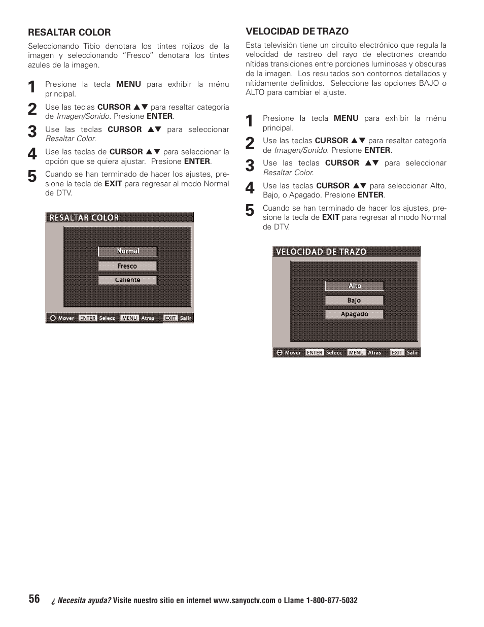 Sanyo HT32744 User Manual | Page 56 / 62