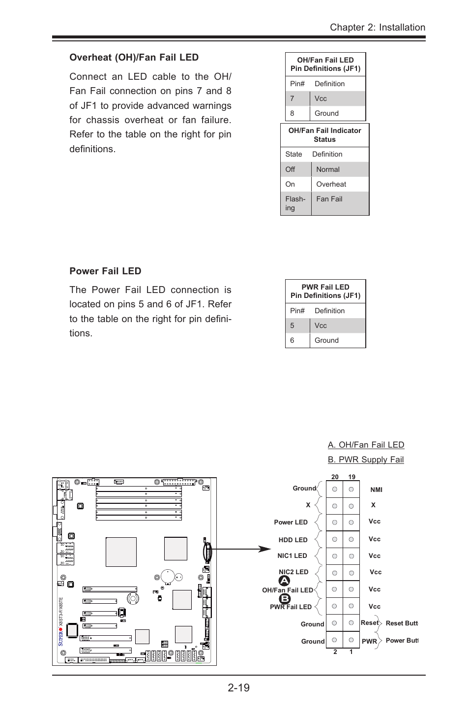 Chapter 2: installation | SUPER MICRO Computer X8STE User Manual | Page 43 / 103