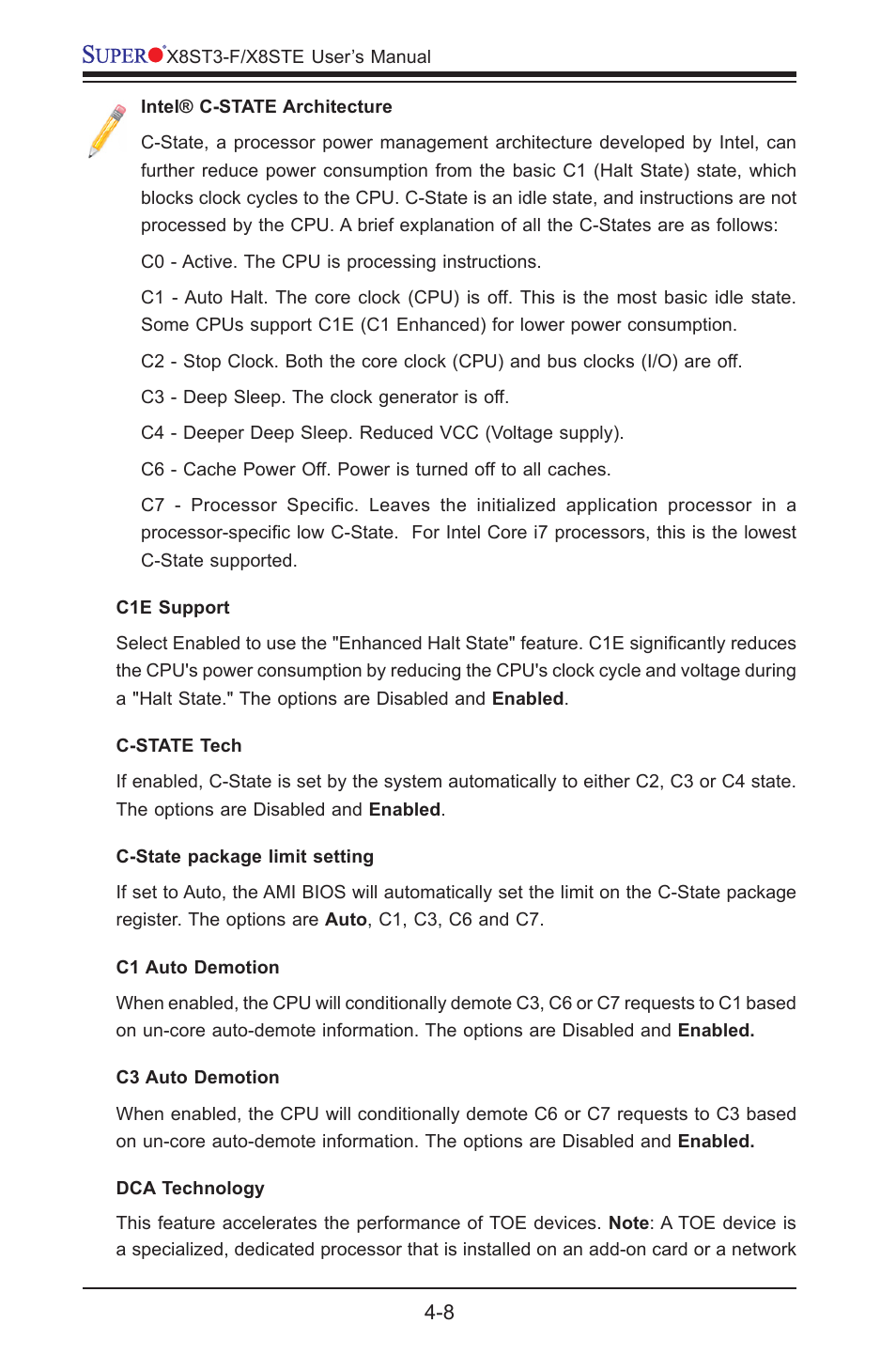 SUPER MICRO Computer X8STE User Manual | Page 74 / 103