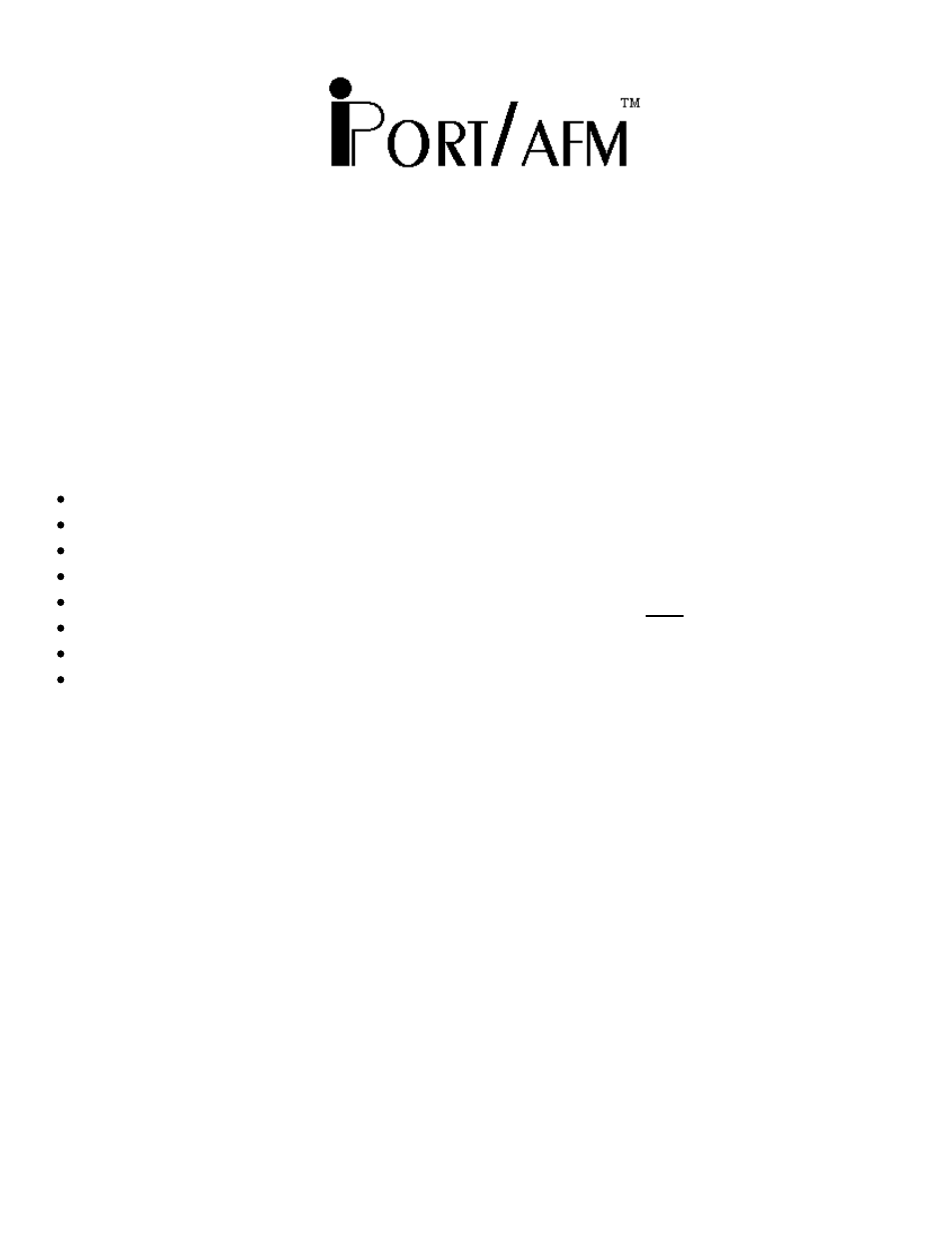 Rs-232 to i, C host adapter w/ascii fast mode interface | SUPER MICRO Computer MIIC-203 User Manual | Page 8 / 56