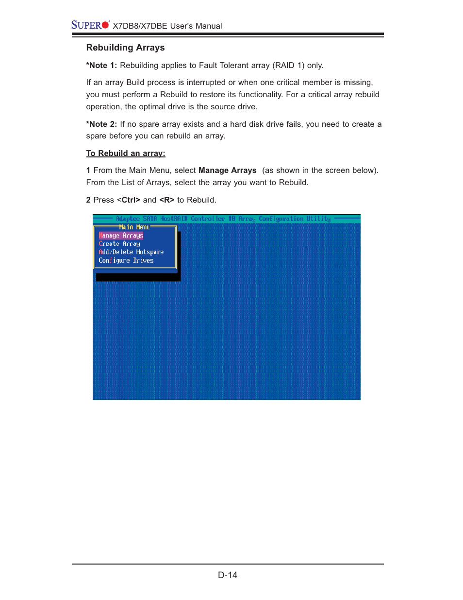 SUPER MICRO Computer SUPER X7DB8 User Manual | Page 120 / 130