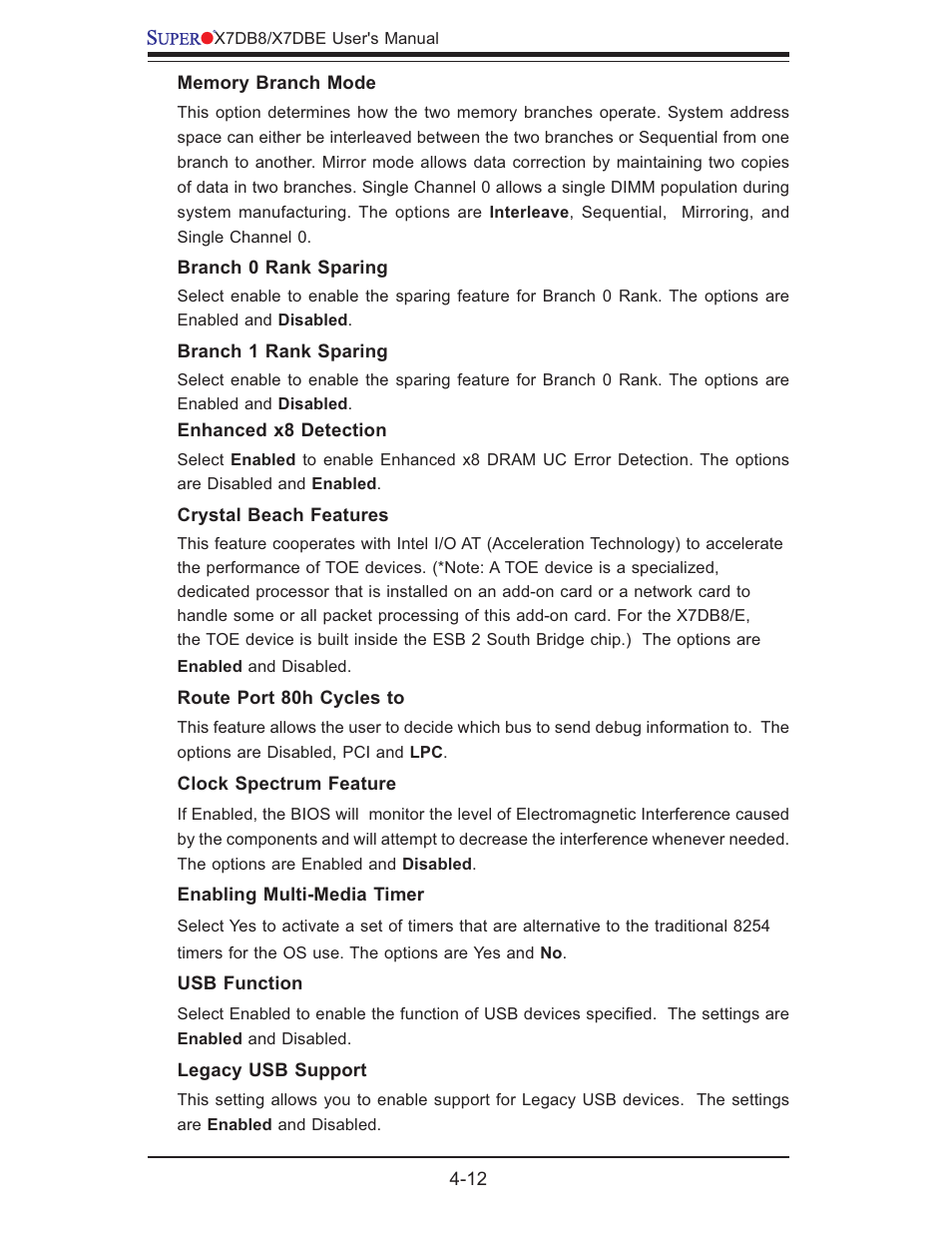 SUPER MICRO Computer SUPER X7DB8 User Manual | Page 70 / 130