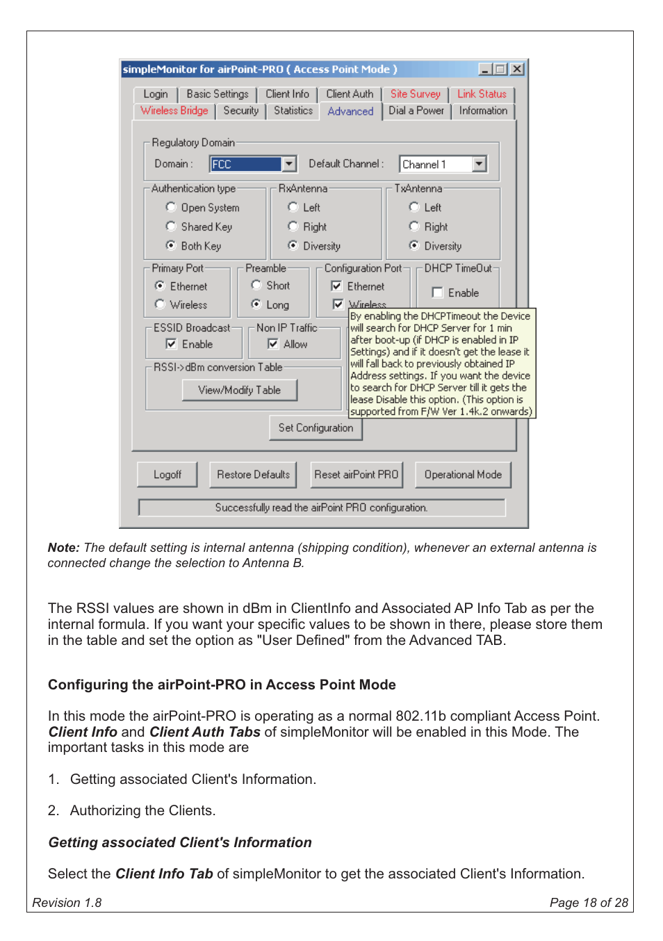 SmartBridges airPoint Pro Series User Manual | Page 18 / 28