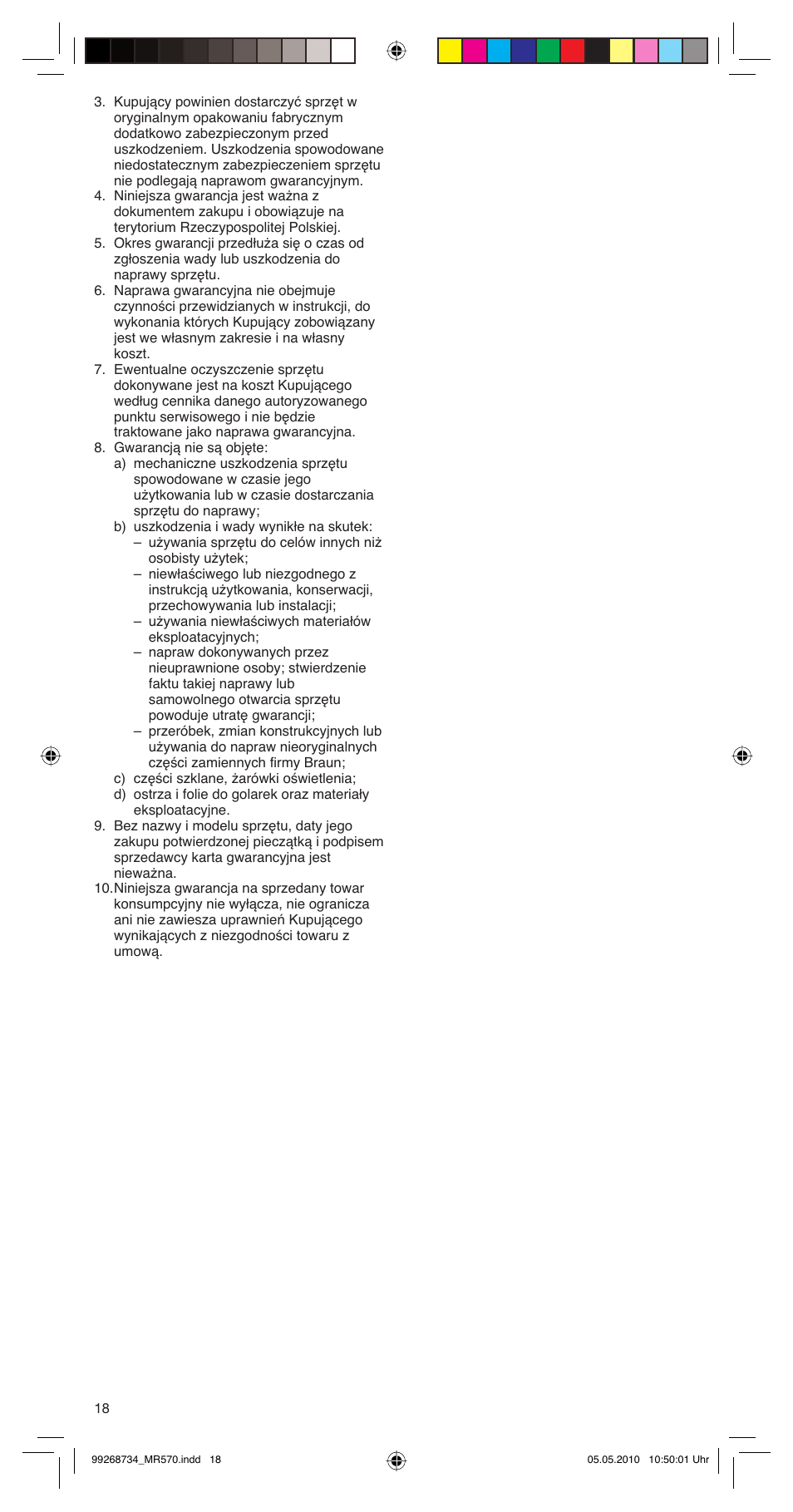 Braun MR570 Patisserie User Manual | Page 18 / 55