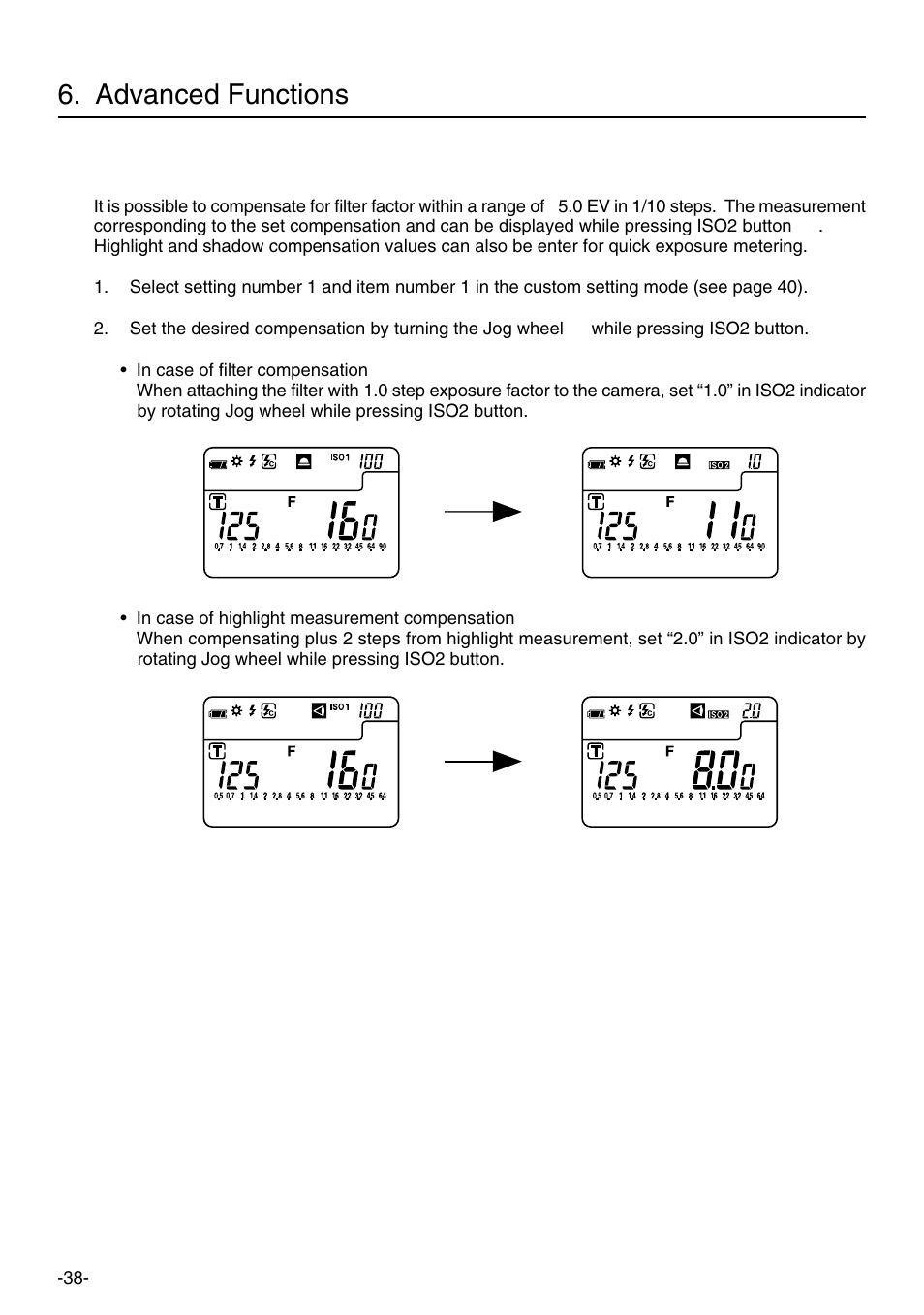 Advanced functions | Sekonic L-758DR User Manual | Page 44 / 68
