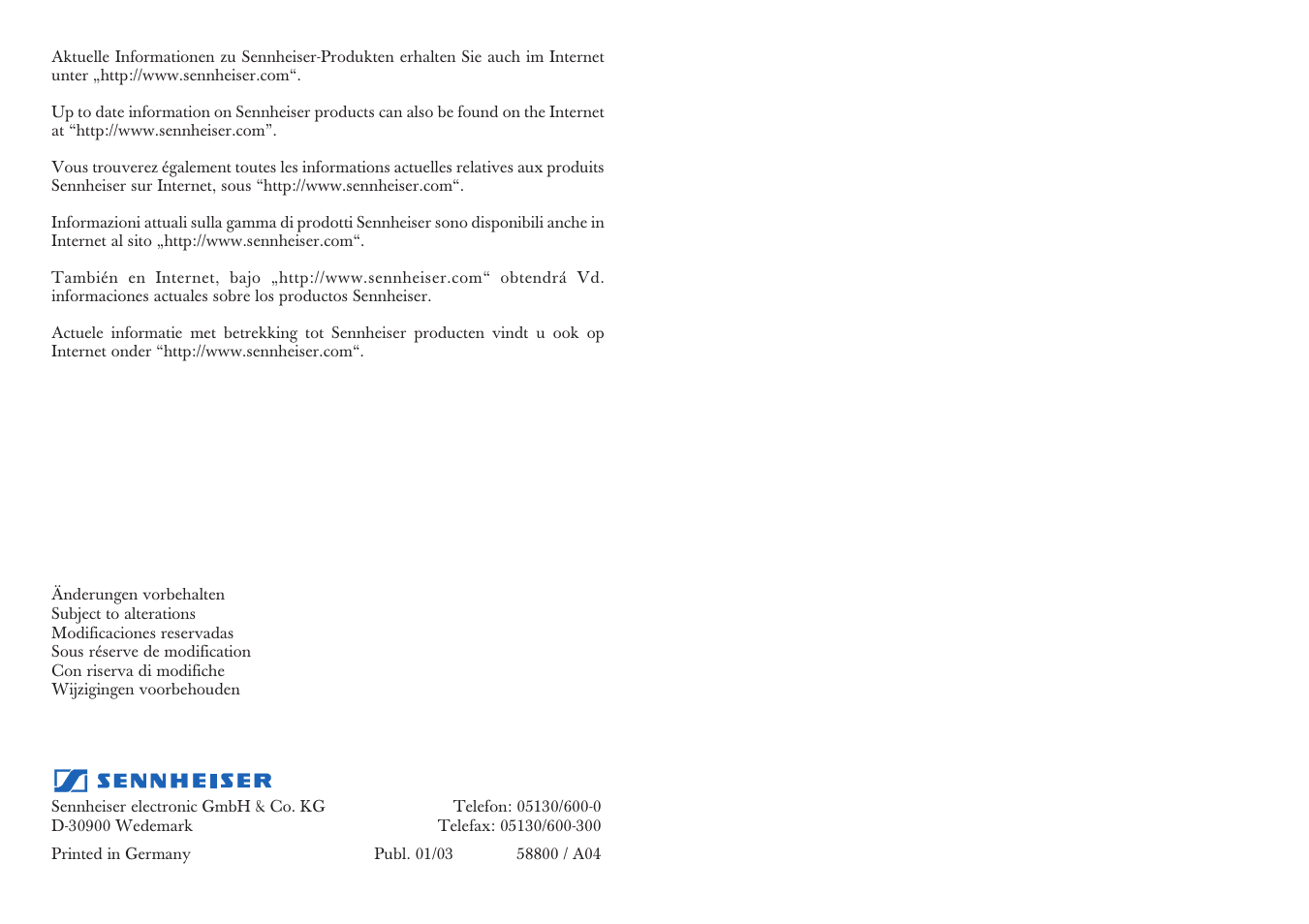 Sennheiser HMEC 25-KA User Manual | Page 27 / 27