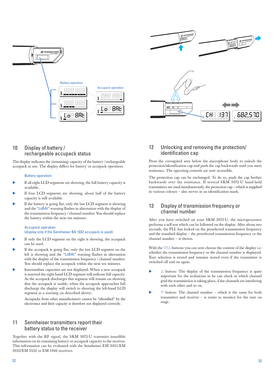 Sennheiser SKM 3072-U User Manual | Page 6 / 11
