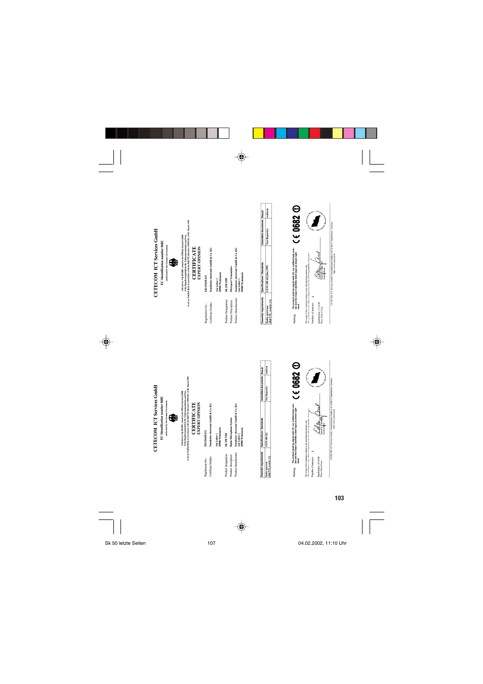 Sennheiser SK 250 User Manual | Page 19 / 20