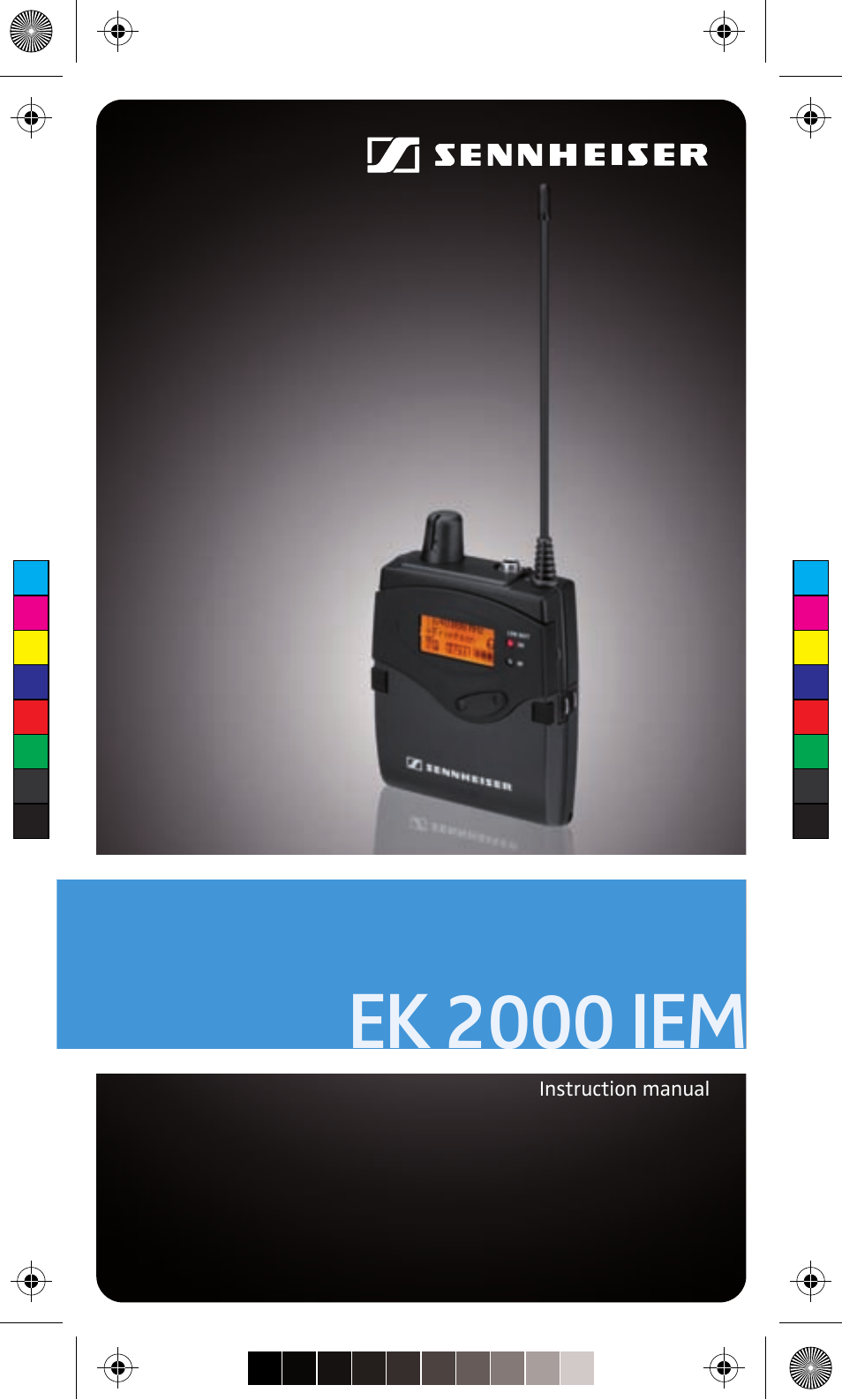 Sennheiser EK 2000 IEM User Manual | 41 pages