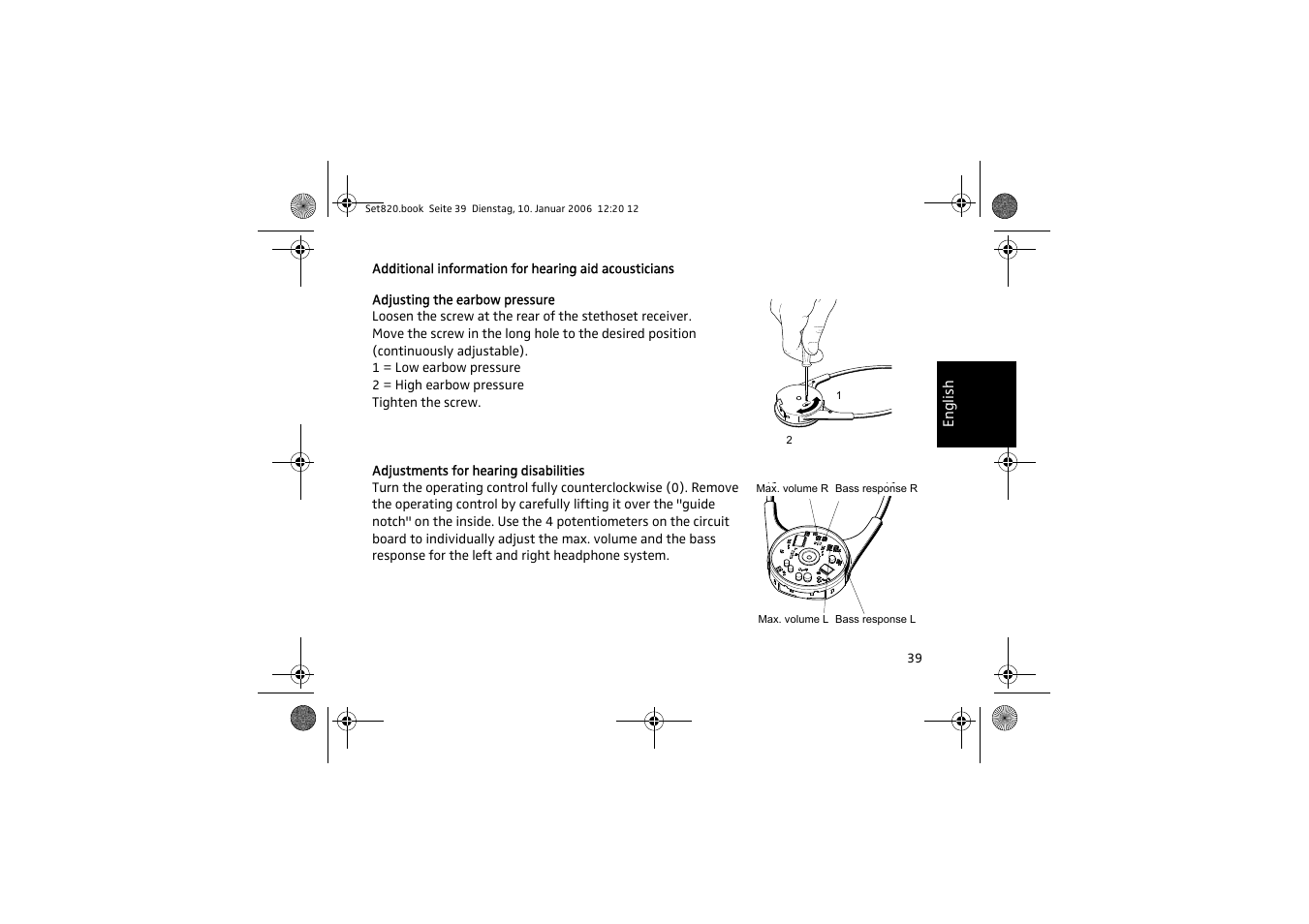 Sennheiser Set 820 User Manual | Page 39 / 148