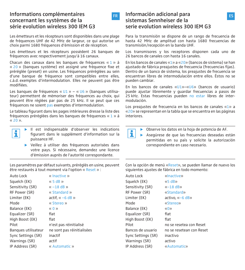 Sennheiser 300 IEM G3 User Manual | Page 4 / 7