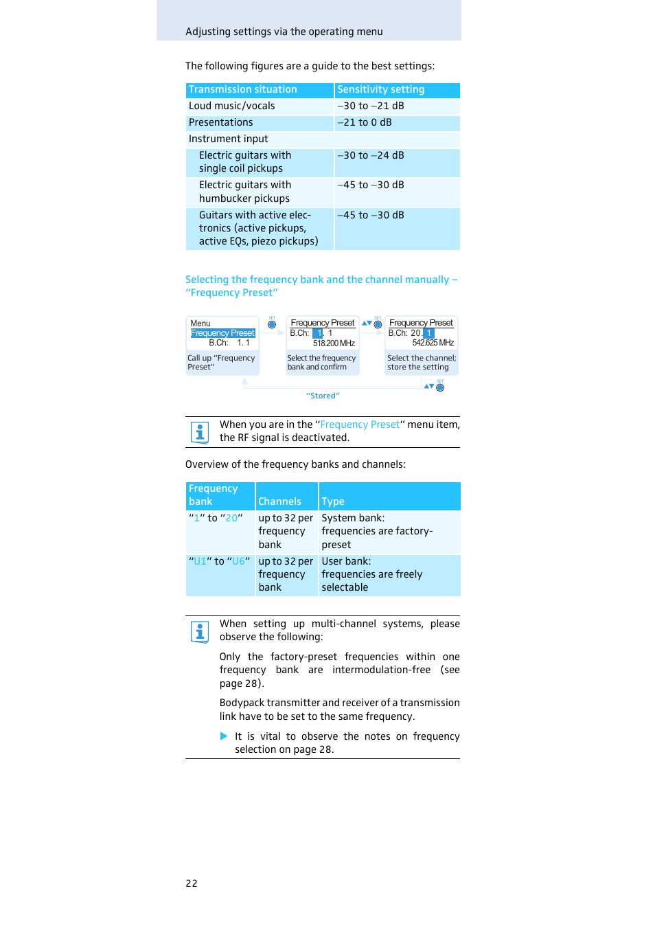 Sennheiser SK 500 G3 User Manual | Page 23 / 42