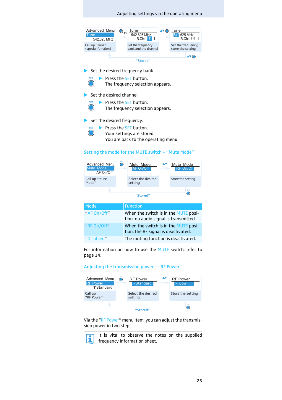 Sennheiser SK 500 G3 User Manual | Page 26 / 42