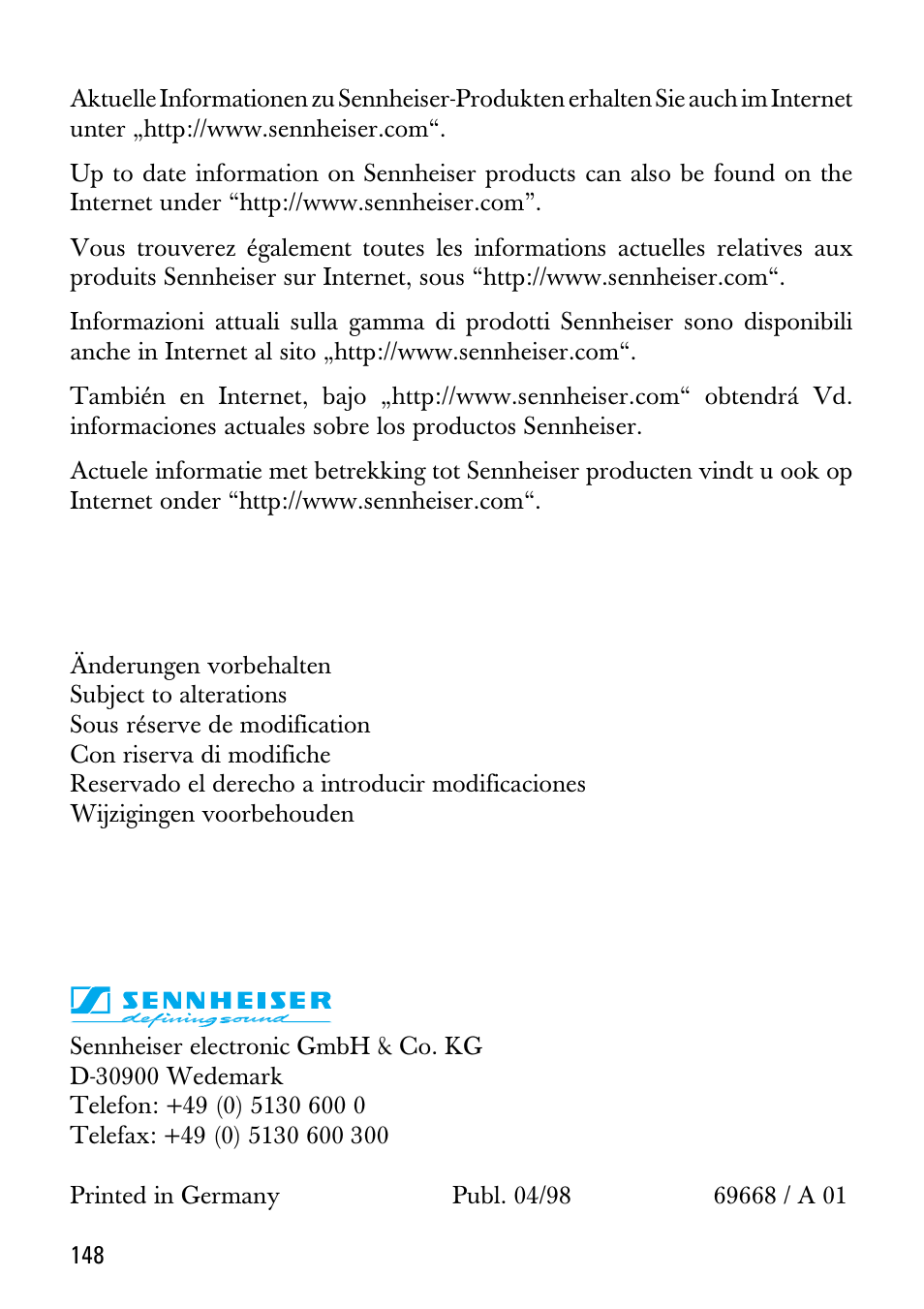 Sennheiser EK 3041-U User Manual | Page 25 / 25