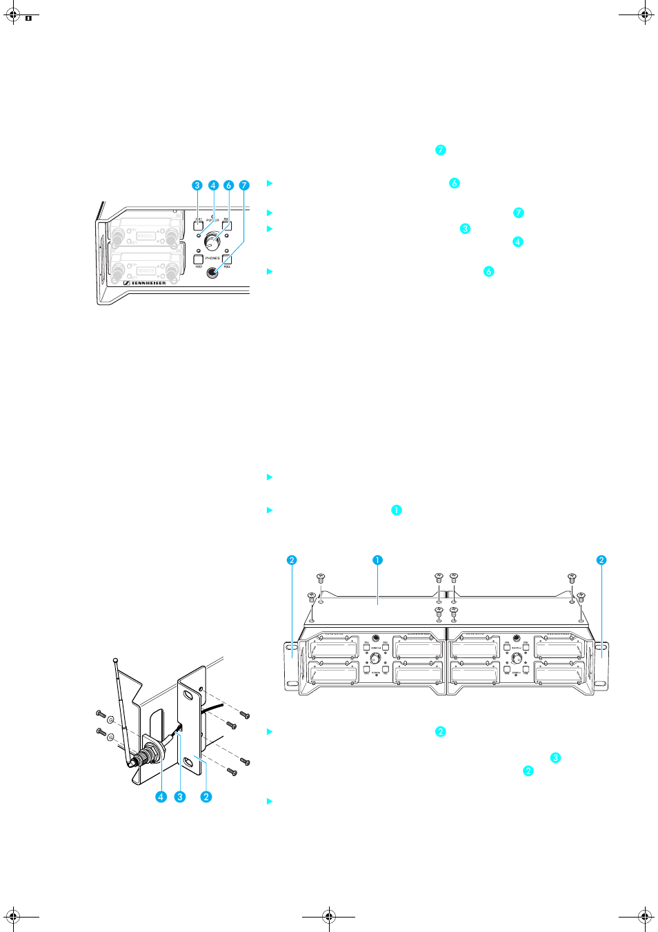 Sennheiser Quadpack qp 3041 User Manual | Page 24 / 51