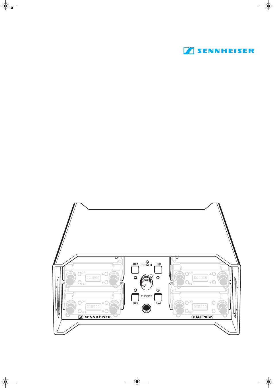 Quadpack qp 3041 | Sennheiser Quadpack qp 3041 User Manual | Page 3 / 51