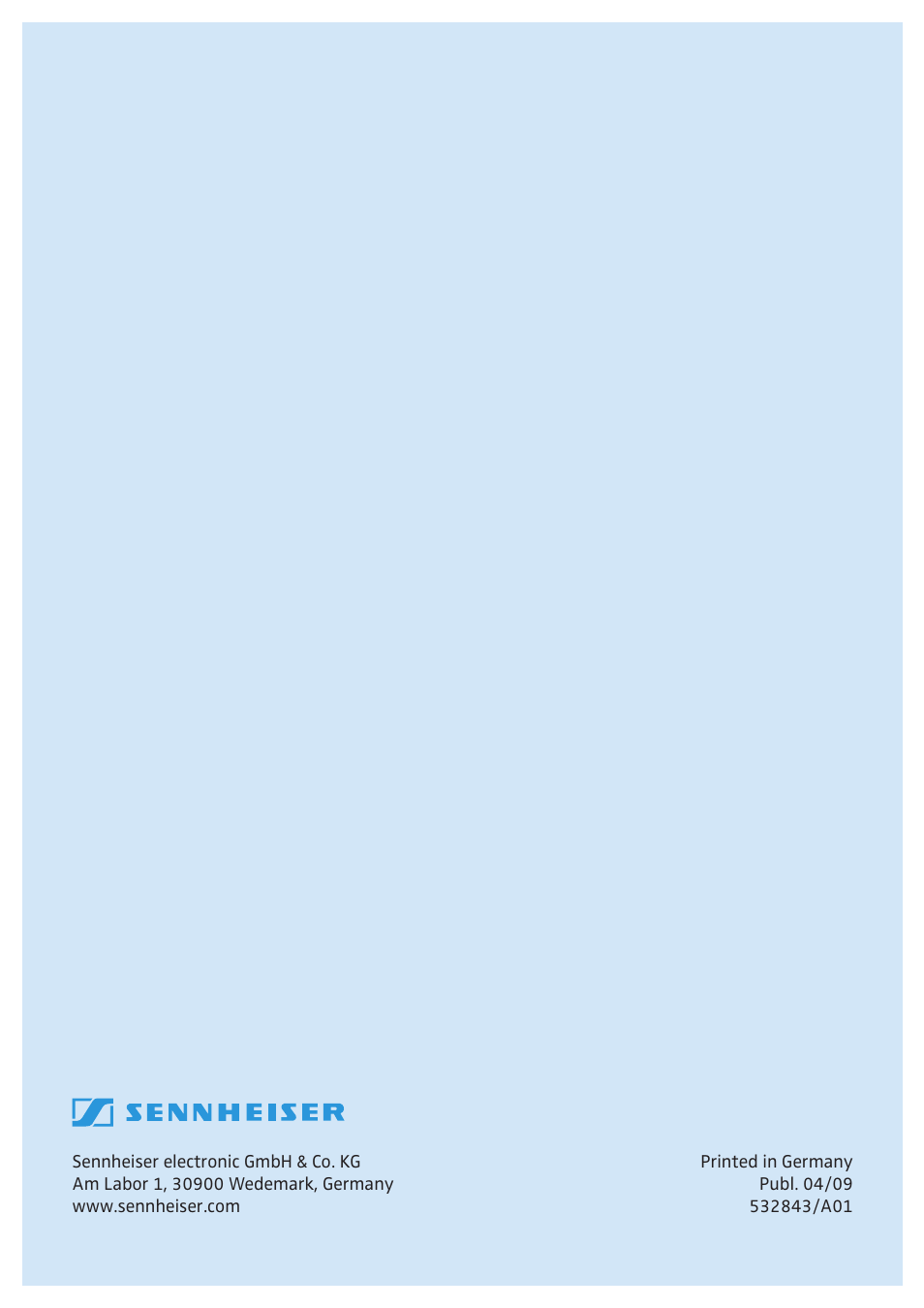Sennheiser WiCOS User Manual | Page 92 / 92