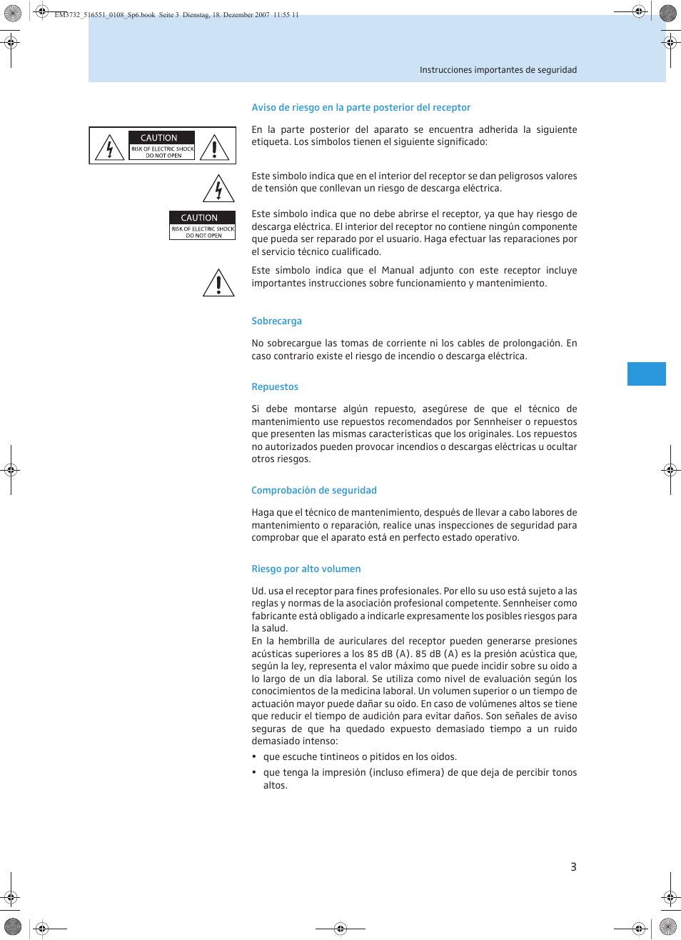 Sennheiser EM 3732 User Manual | Page 183 / 269