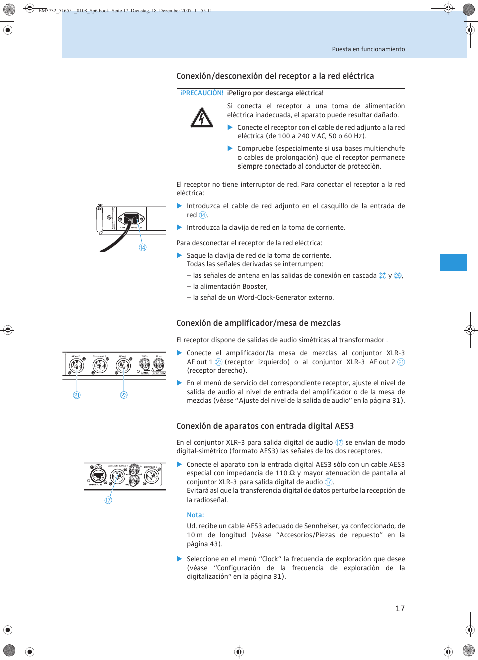 Sennheiser EM 3732 User Manual | Page 197 / 269