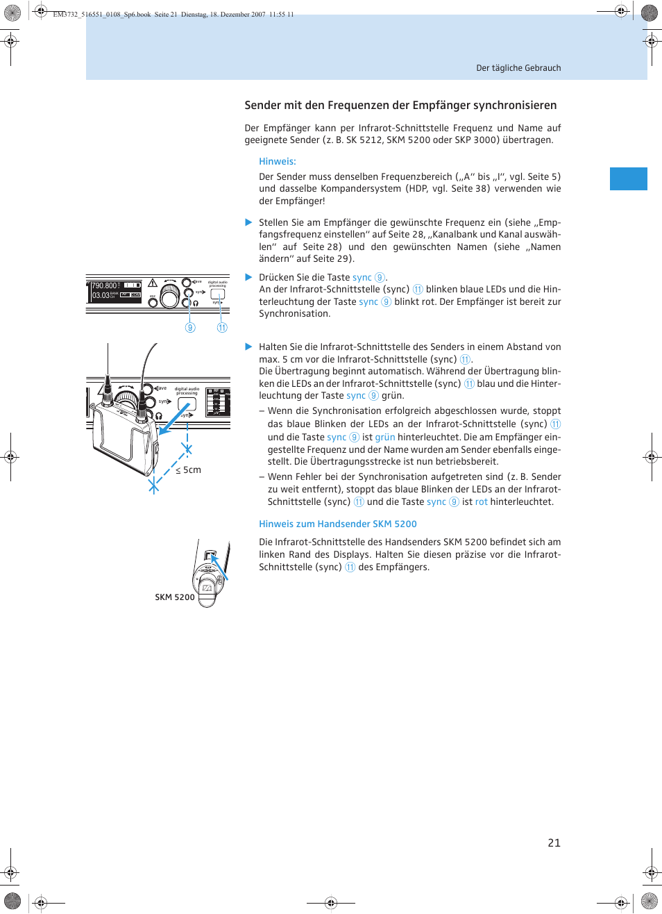 Sennheiser EM 3732 User Manual | Page 25 / 269