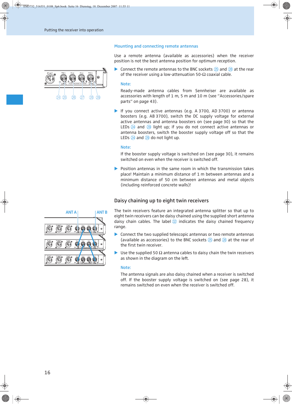 Sennheiser EM 3732 User Manual | Page 64 / 269