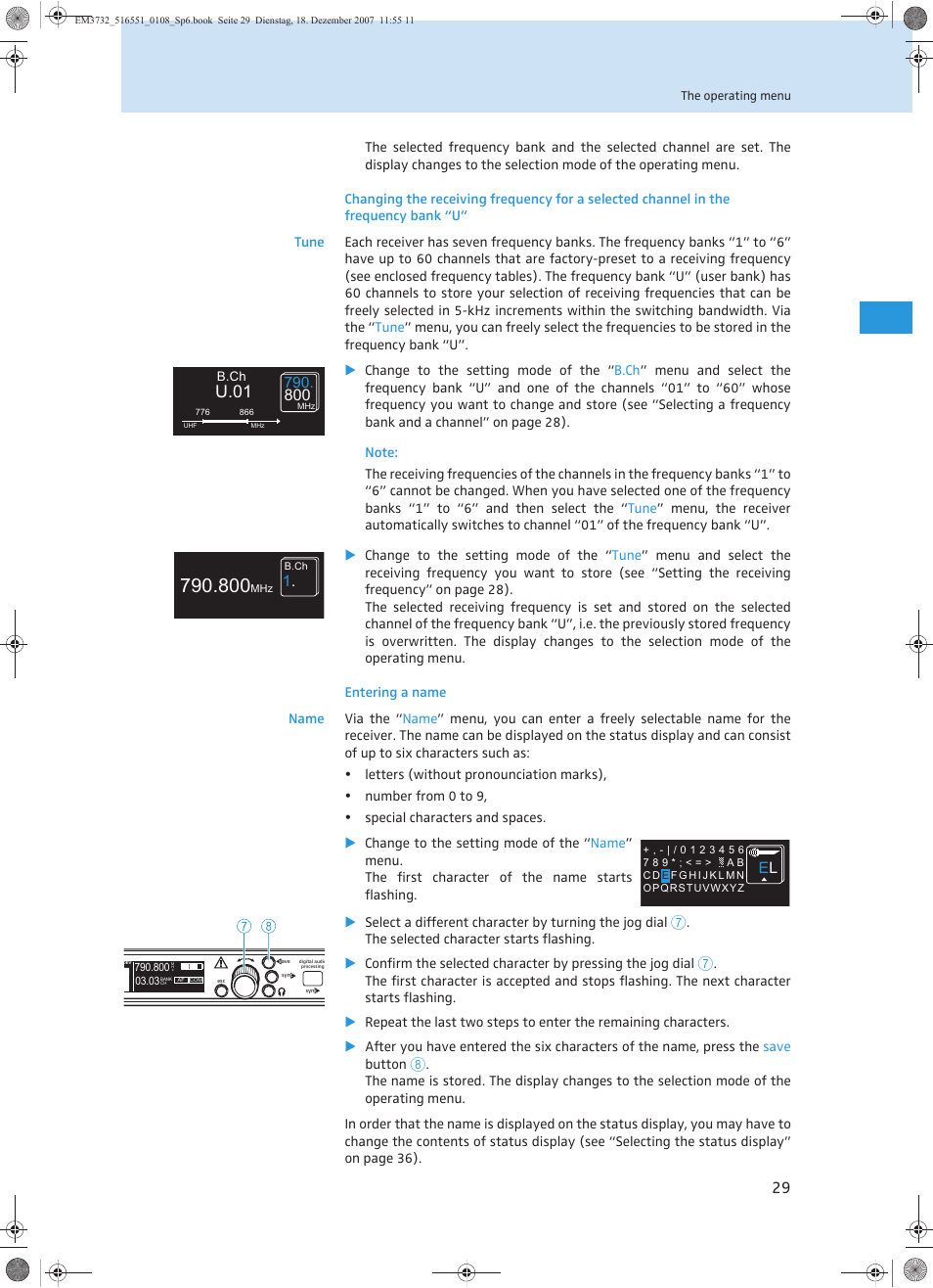 U.01 | Sennheiser EM 3732 User Manual | Page 77 / 269