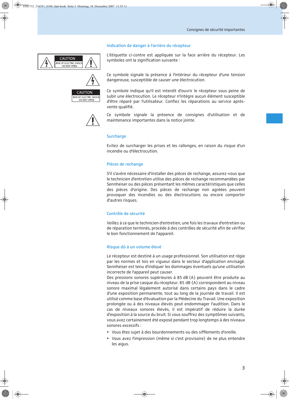 Sennheiser EM 3732 User Manual | Page 95 / 269