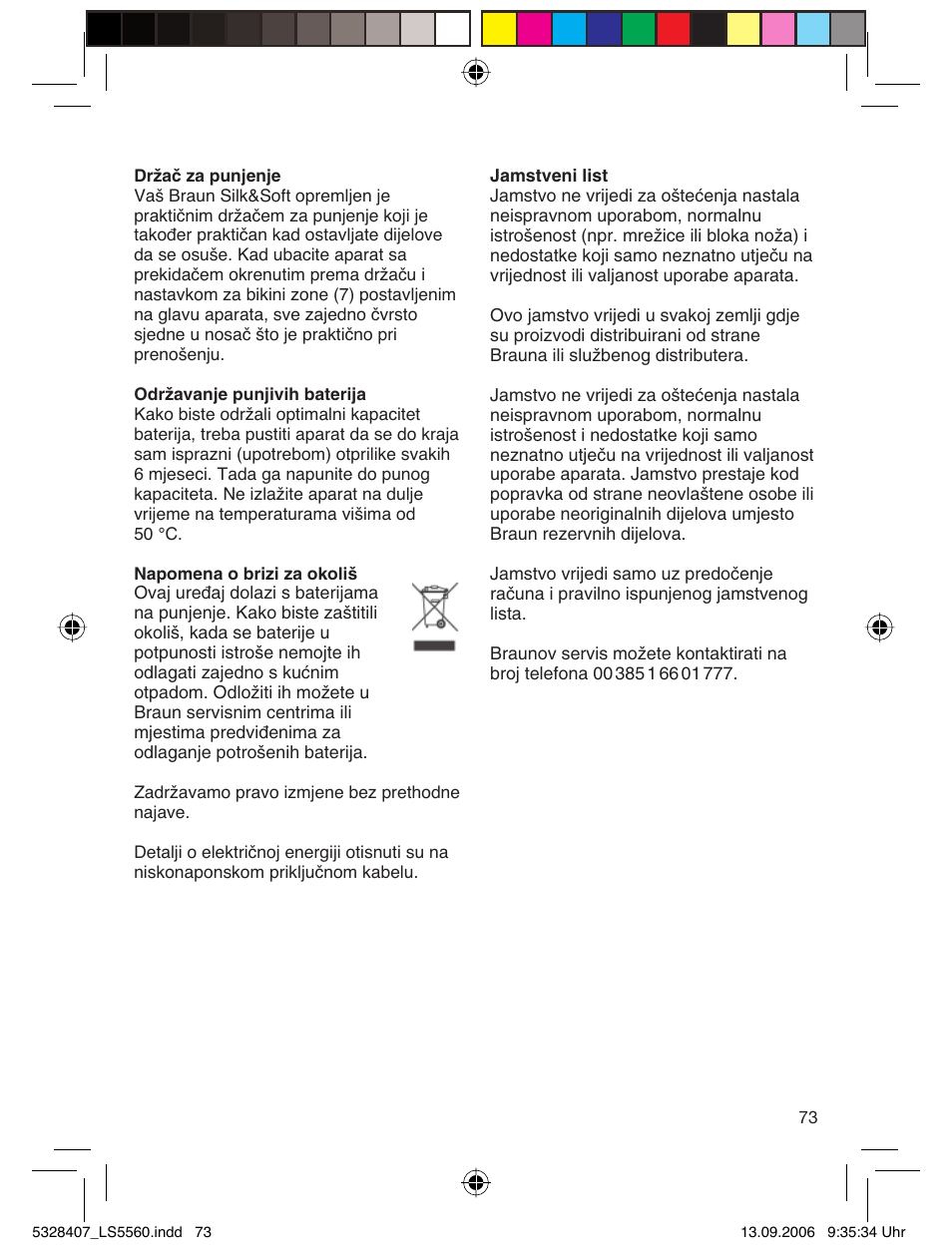 Braun LS 5560 User Manual | Page 72 / 88