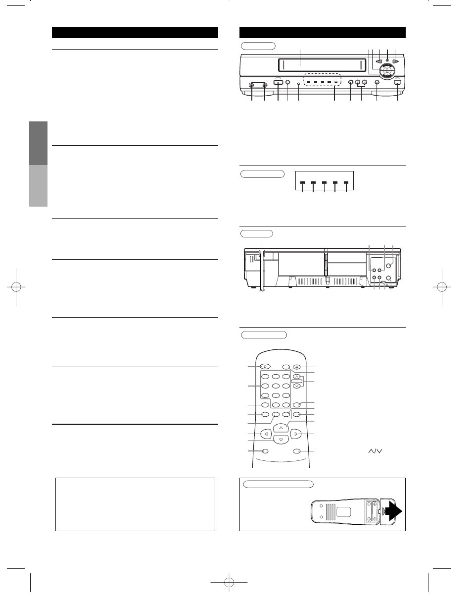 Precautions, Description of controls, Install location | Avoid the hazards of electrical shock and fire, Moisture condensation warning, Fcc warning, Important copyright information, 2 – en | Symphonic SL240C User Manual | Page 2 / 8