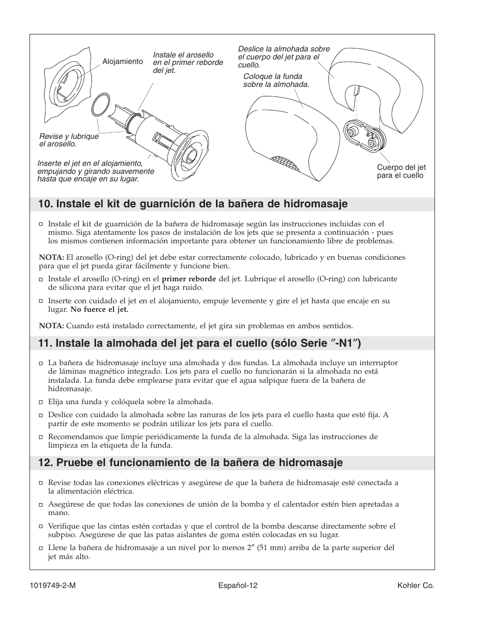 Kohler K-1460 User Manual | Page 50 / 60