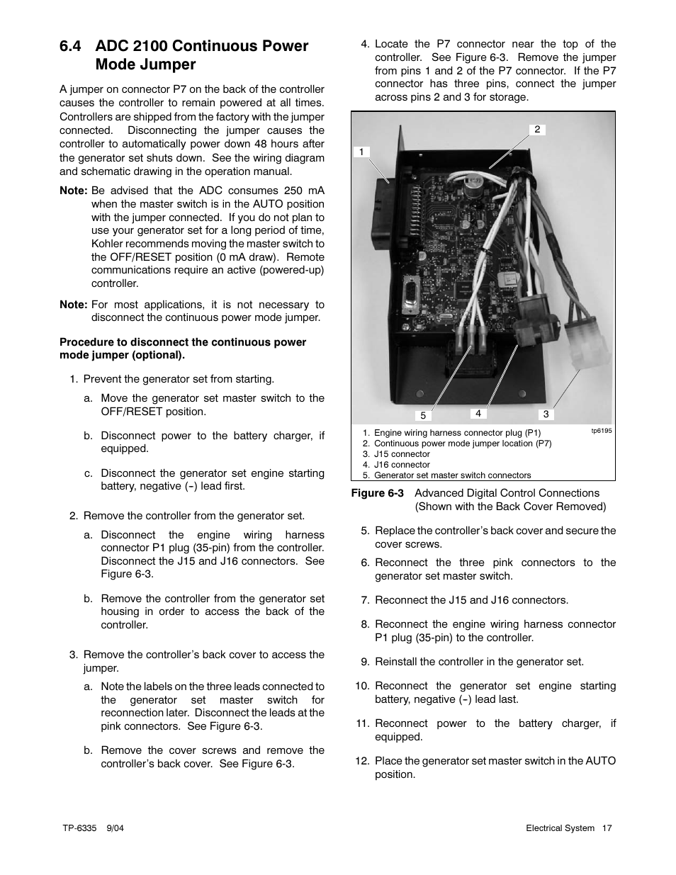 Kohler 13ERG User Manual | Page 27 / 52