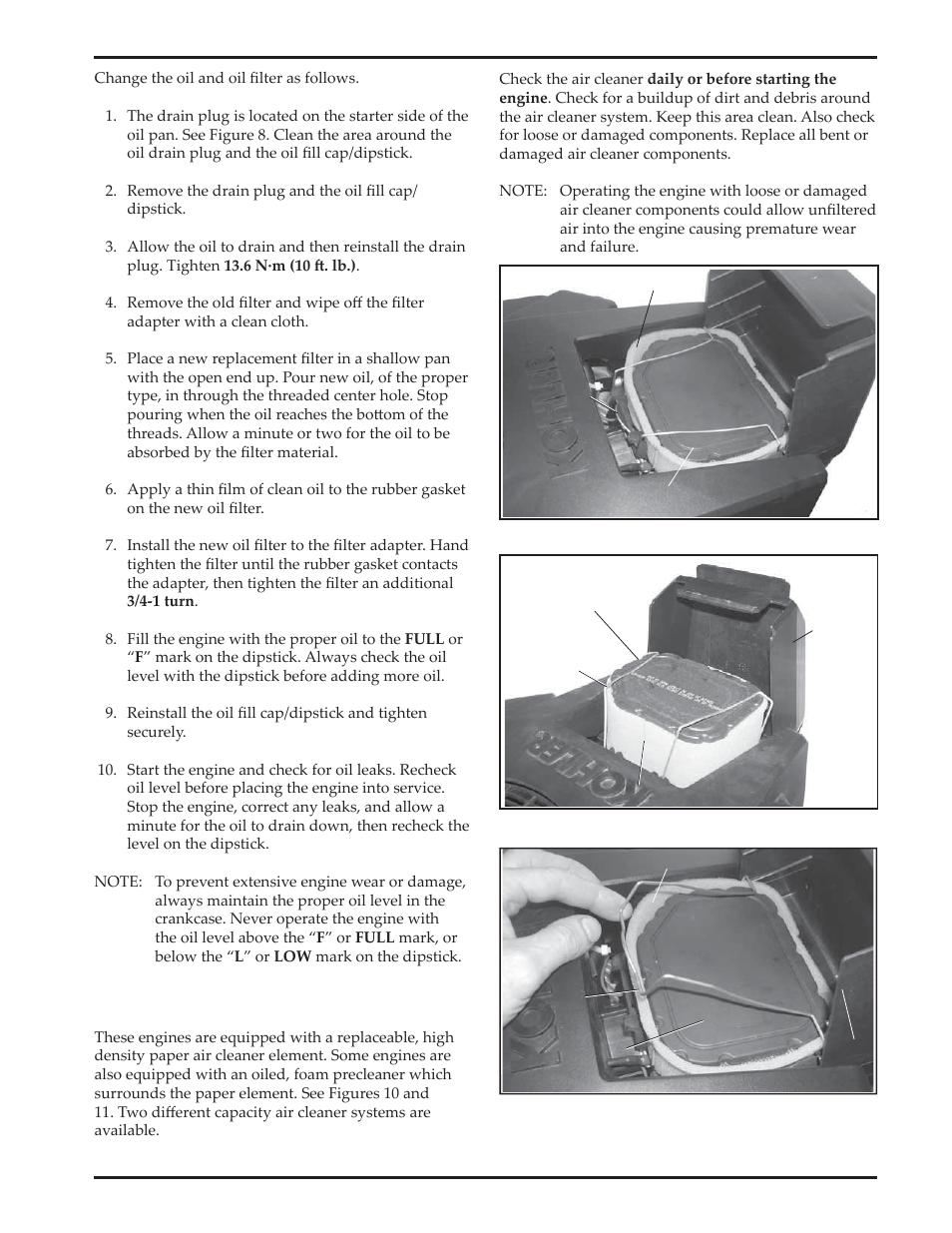 Kohler Courage SV720 User Manual | Page 9 / 20