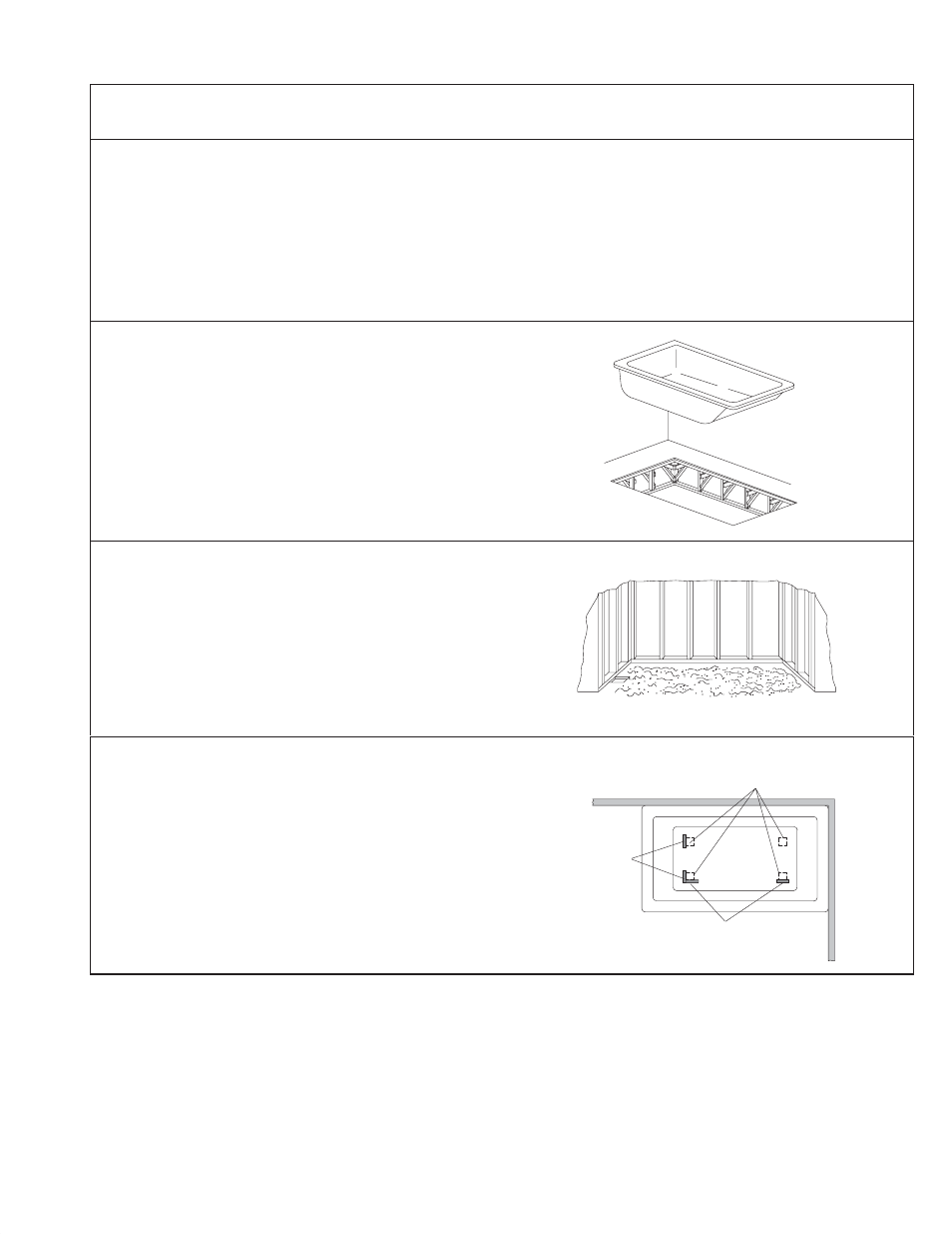 Install whirlpool, Whirlpool set-in | Kohler Builder Portfoilio Whirlpool baths K-1215-AC User Manual | Page 15 / 28