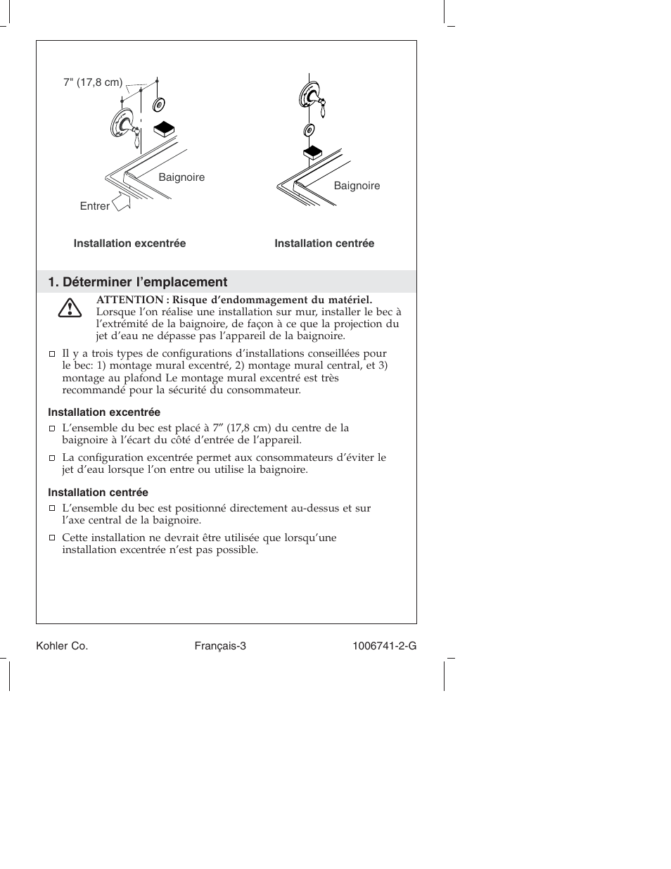 Kohler Wall/Ceiling Mount Faucet K-922/K-923 User Manual | Page 15 / 36
