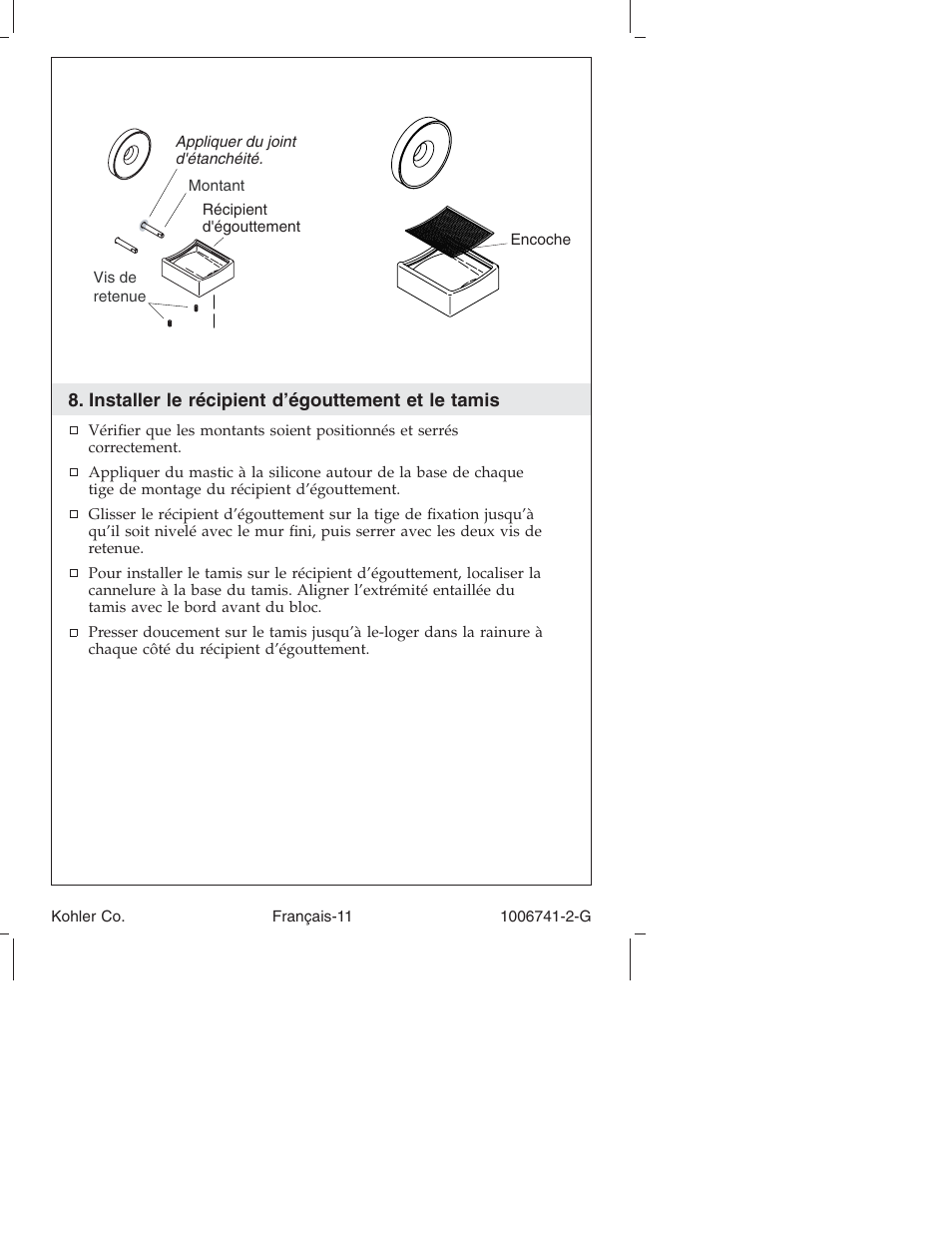 Kohler Wall/Ceiling Mount Faucet K-922/K-923 User Manual | Page 23 / 36