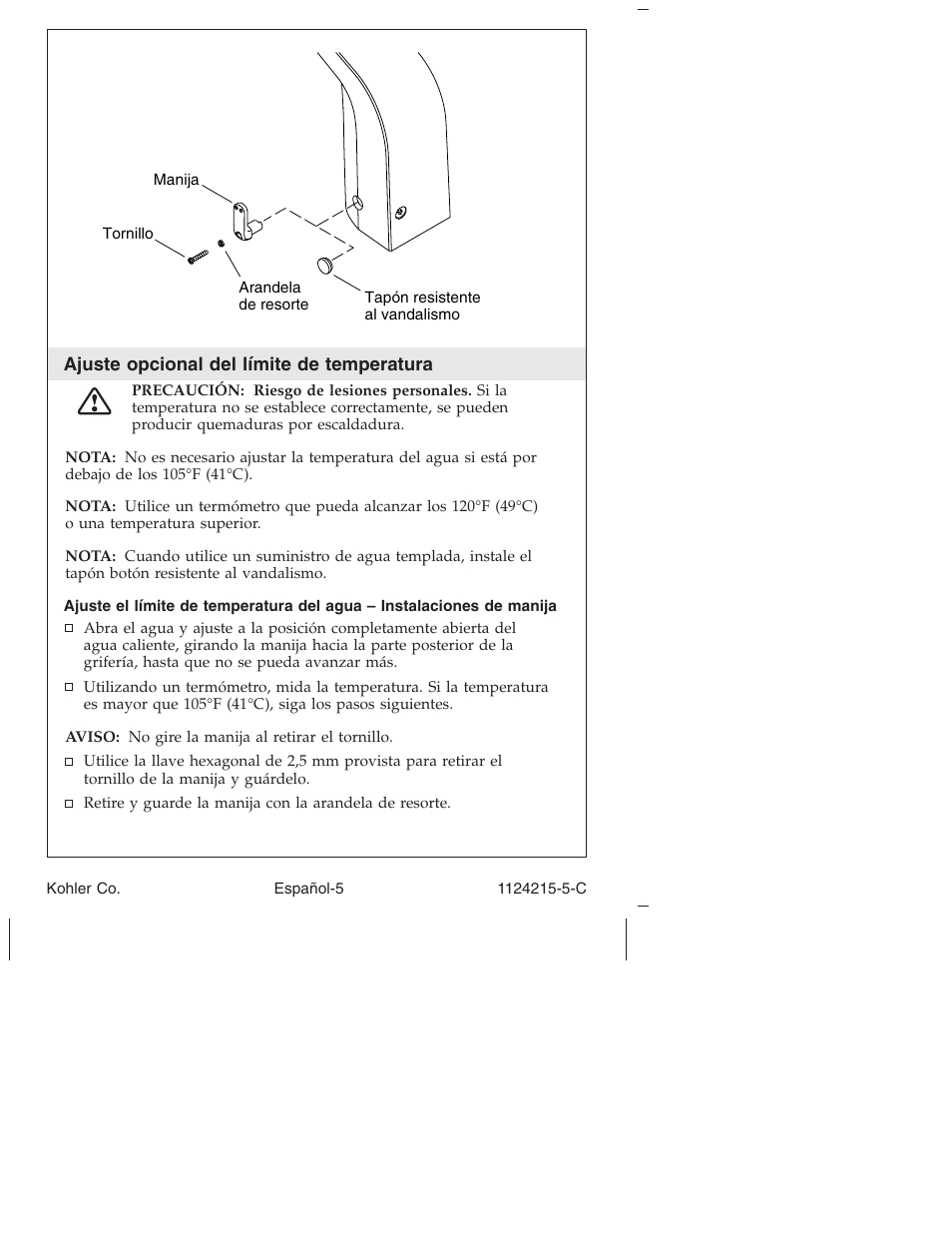 Kohler Touchless bathroom Sink Faucet K-13469 User Manual | Page 29 / 36