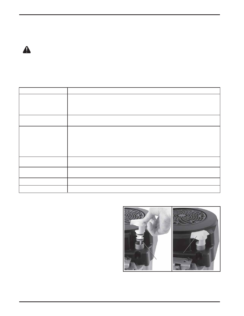 Maintenance instructions | Kohler Courage SV600 User Manual | Page 8 / 16