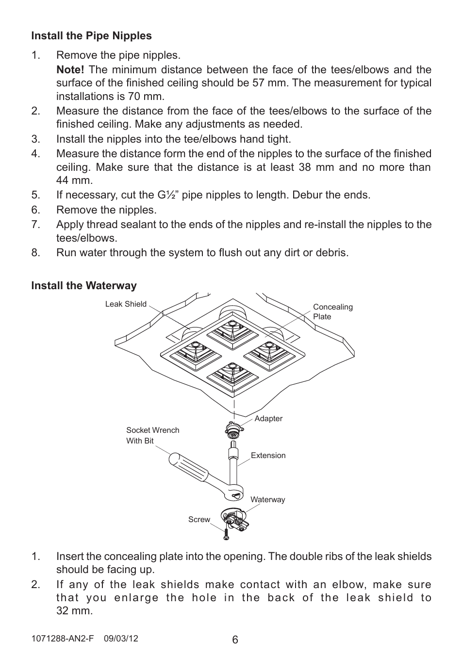 Kohler 8030A User Manual | Page 6 / 10