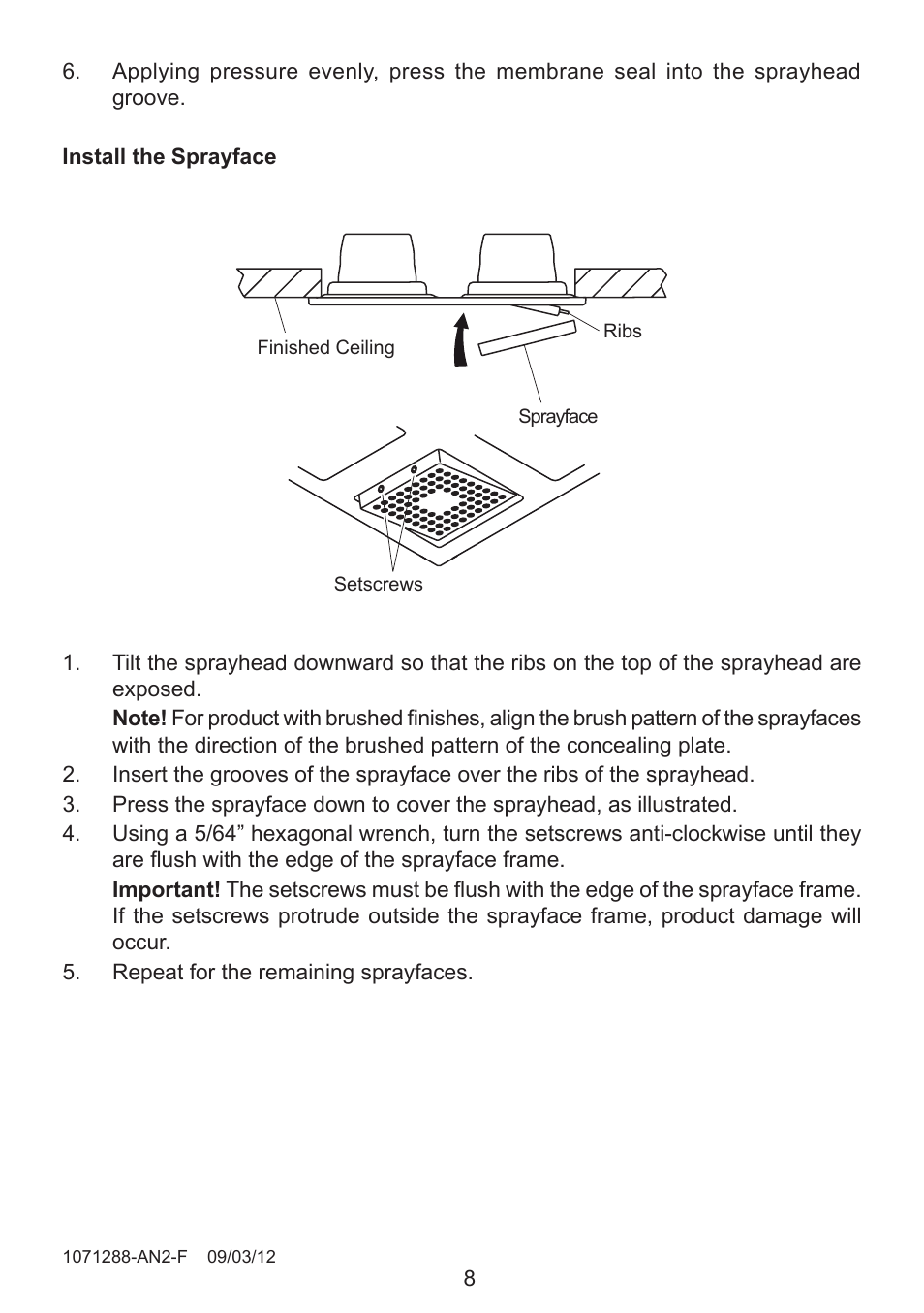 Kohler 8030A User Manual | Page 8 / 10