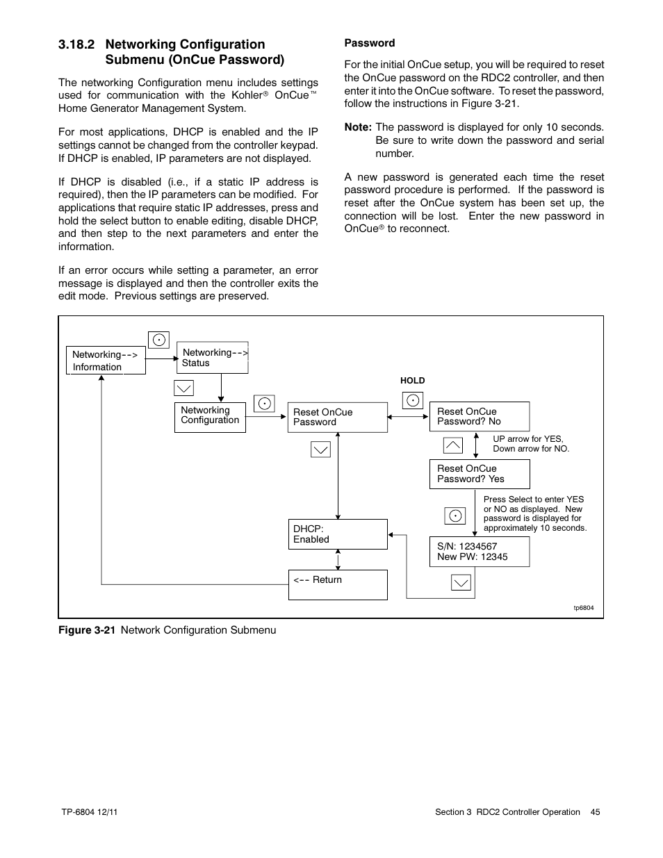 Kohler Power Systems 14/20RESA User Manual | Page 45 / 72