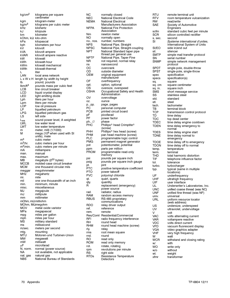 Kohler Power Systems 14/20RESA User Manual | Page 70 / 72