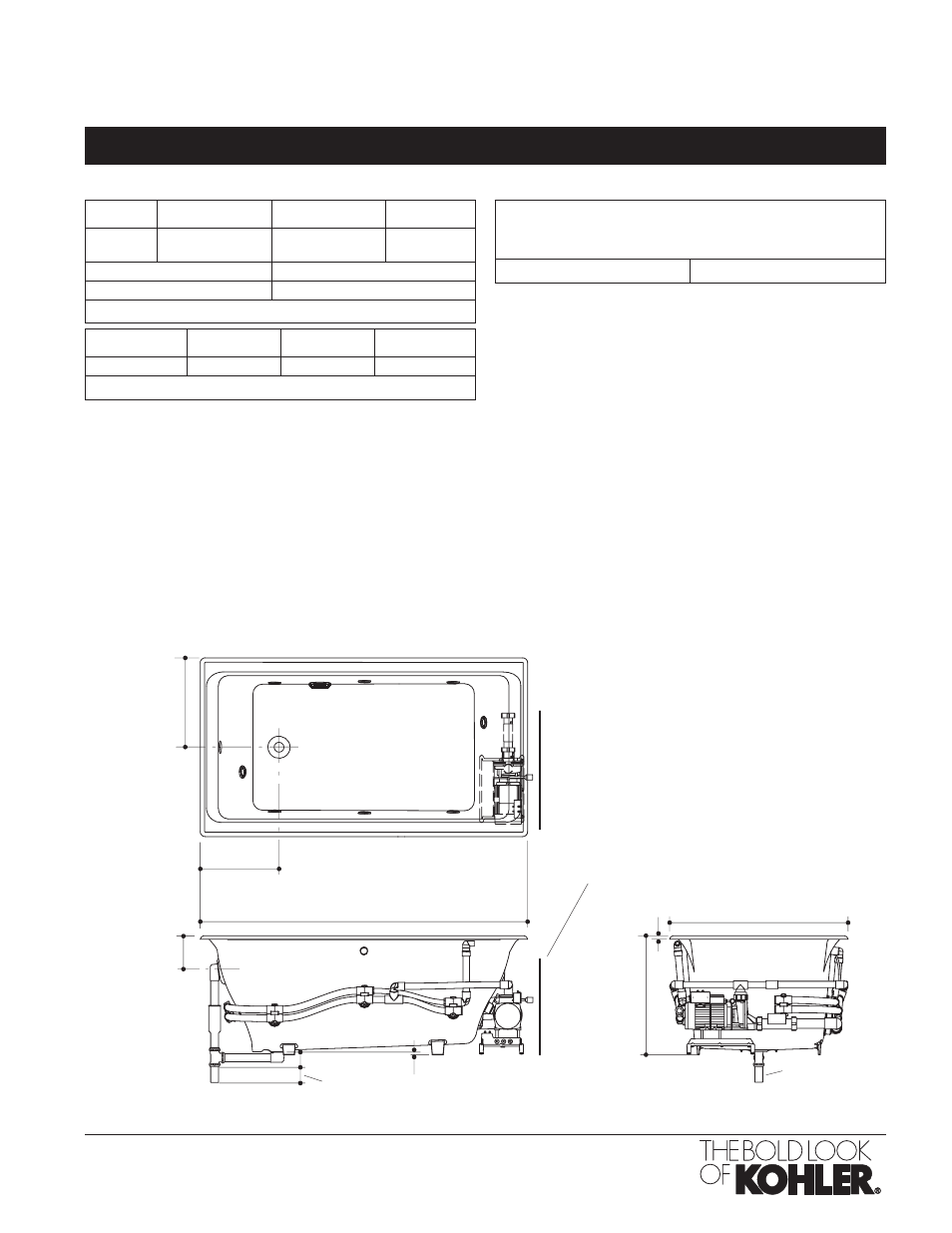 Tea-for-two, Technical information, Required electrical service | Product diagram | Kohler TEA-FOR-TWO K-856-H2 User Manual | Page 2 / 2